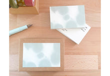 Load image into Gallery viewer, SOUS-BOIS - business cards  – "buvard green"