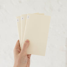 Load image into Gallery viewer, MIDORI - MD Notebook Light (3pcs pack) - B6 slim blank