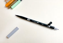 Laden Sie das Bild in den Galerie-Viewer, TOMBOW - ABT Dual Pinselstift - N15 Schwarz