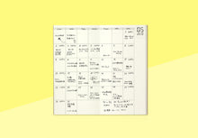 Load image into Gallery viewer, TRAVELER'S COMPANY – Traveler's Notebook Regular – 017 Free Diary (Monthly)