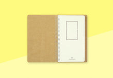 Laden Sie das Bild in den Galerie-Viewer, TRAVELER'S COMPANY - Spiral Ring Notebook - A5 Slim Blank