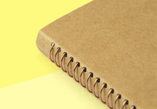 Load image into Gallery viewer, TRAVELER'S COMPANY - Spiral Ring Notebook - A5 Slim DW Kraft